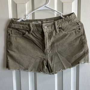 Green shorts